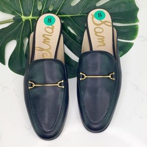 Sam Edelman Linnie Flat Mules Black